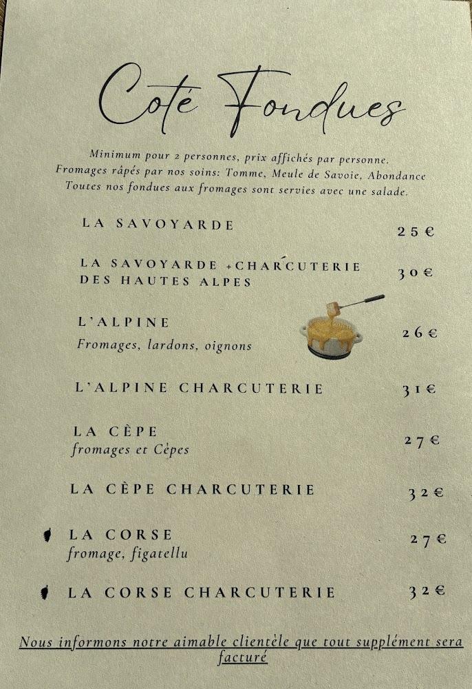 L'Assiette Gourmande Restaurant - Menu Image 4